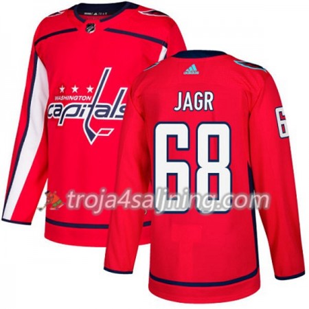 Washington Capitals tröja Jaromir Jagr 68 Röd 2017-2018 Adidas Authentic - NHL Tröjor Herr Washington Capitals tröja Jaromir Jagr 68 Röd 2017-2018 Adidas Authentic - NHL Tröjor Herr
